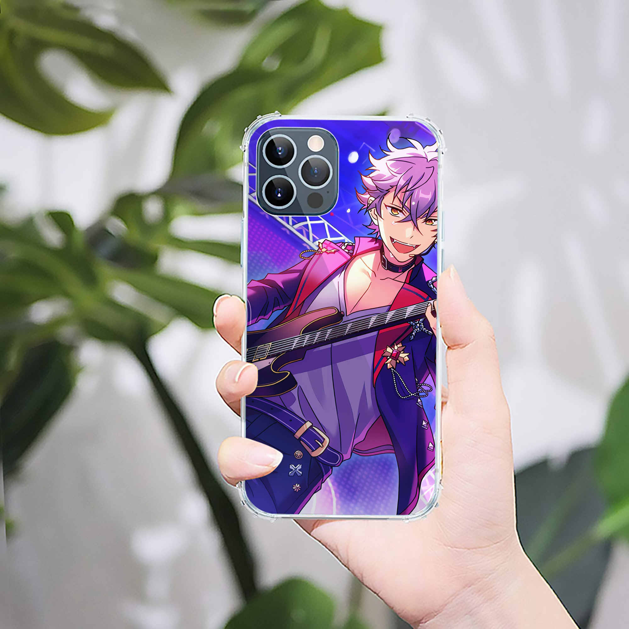 （画像用） あんさんぶるスターズ! Ensemble Stars 【iPhone 12シリーズ対応】透明スマホケース（クリアソフトケース）